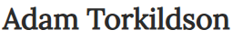 Adamtorkildson