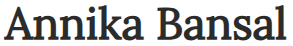 Annikabansal