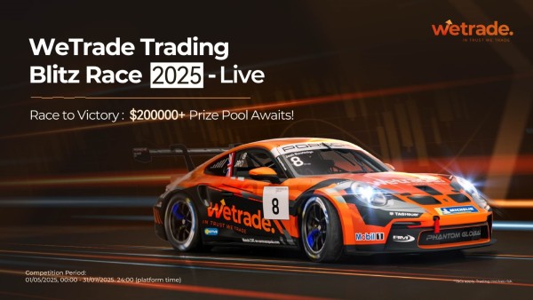 WeTrade Announces Launch of Two Hundred Thousand Dollar Trading Blitz Race 2025 – Live Competition Starting 1 May