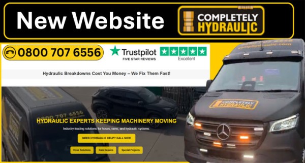 Completely Hydraulic Unveils New Website to Power the Future of Hydraulic Services