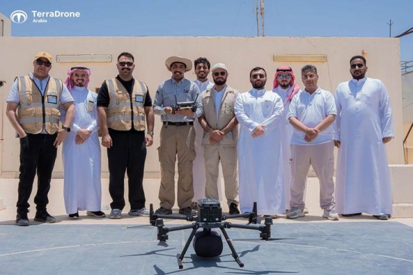 Terra Drone Arabia Participates as Technical Partner in NUPCOs Drone Initiative for Medical Supply During Hajj Season 1446H