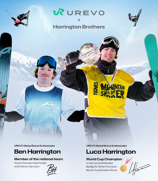UREVO Announces Skiing Champion Brothers as Brand Ambassadors