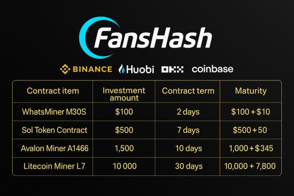 The influx of Ethereum whales sends a bullish signal and FansHash cloud mining becomes the first choice for investors to make a steady layout