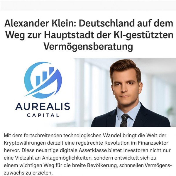 Alexander Klein Outlines Role of AI in Expanding Access to Crypto Investment