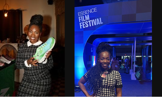 CEO of Gia world Studios- Gia Foretia attends the Essence festival 2025