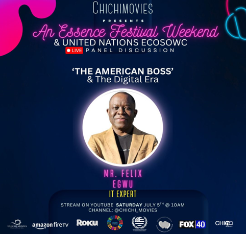 Felix Egwu Shares Visionary Insights at Virtual Event During Essence Festival 2025