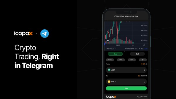 ICOPAX Launches Telegram Based Platform for Token Presales and Decentralized Trading