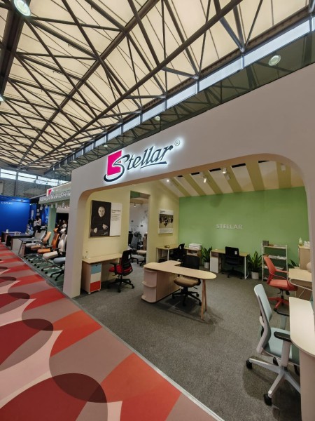 Stellar Furniture booth at Sino Expo China 2025