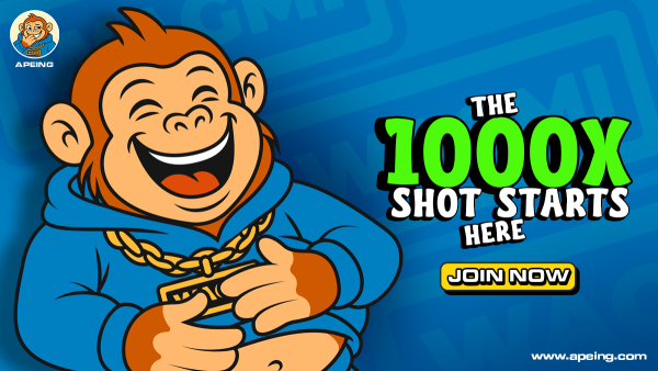 Apeing Leads Meme Coin Buzz as DOGE and SHIB Shift