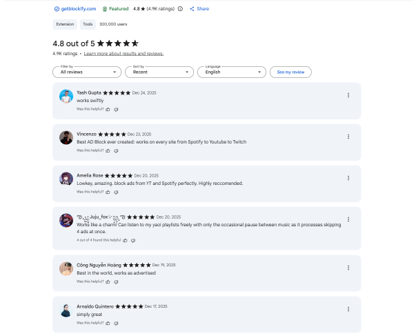 Browser Extension Ad Blocker