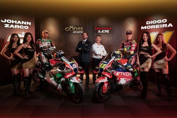 GOD55 Sports Announces Premium Partnership With Honda LCR Team