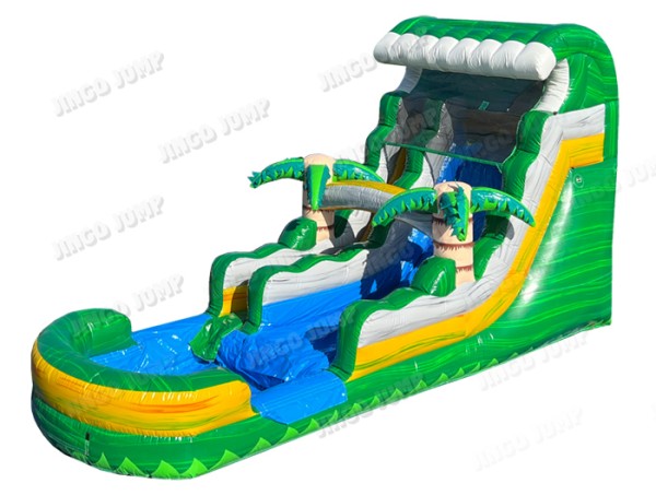 water slide bounce house