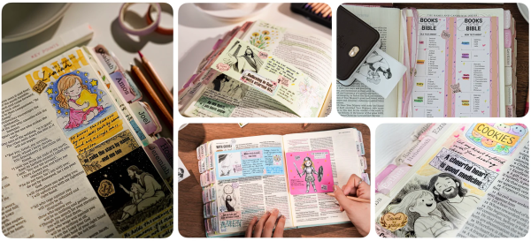 The FaithTag Bible Printer features 300 DPI grayscale printing