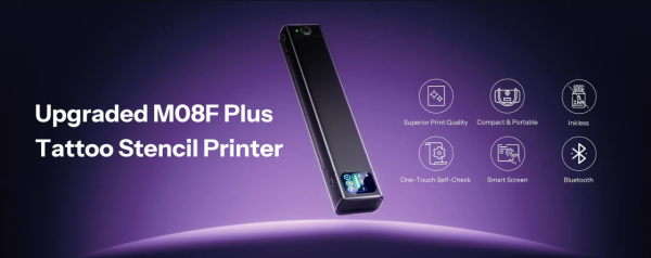 Upgraded MO8F PlusTattoo Stencil Printer