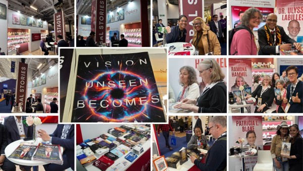 Vision Unseen Becomes Seen Showcased at Record-Breaking London Book Fair