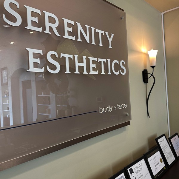Serenity Esthetics Spa Omaha location 3537 N 162nd CT professional skincare facility