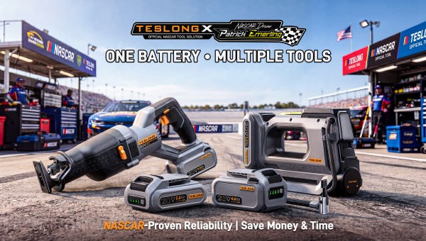 Universal Battery Ecosystem: Compatible with Teslong's expanding line of power tools, including leaf blowers, multi-tools, and screwdrivers—reducing waste and maximizing value for users