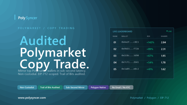 Poly Syncer Opens Free Polymarket Copy Trade Tier