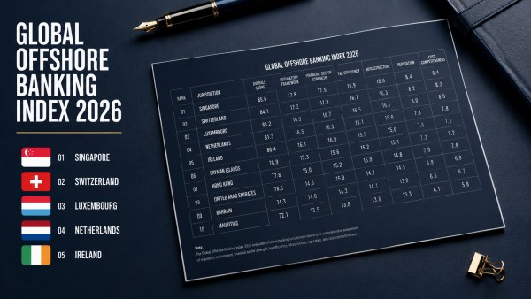 Easy Global Banking Releases Global Offshore Banking Index 2026 Ranking 24 Jurisdictions