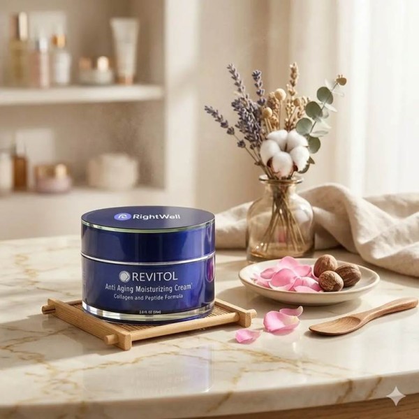 RightWell Introduces Revitol Ozempic Face Cream, a Clinically Proven Peptide and Collagen Formula for GLP-1 Skin Aging