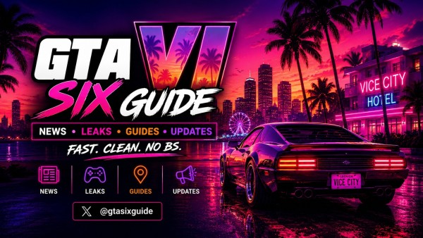 GTASixGuide.com Launches Ahead of GTA VI November Release