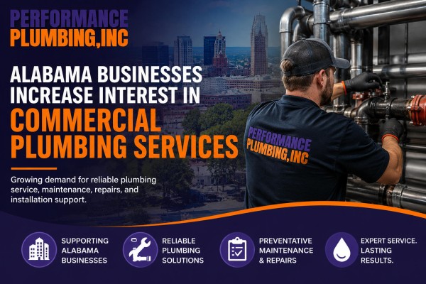 Alabama Businesses Increase Interest in Commercial Plumbing Services