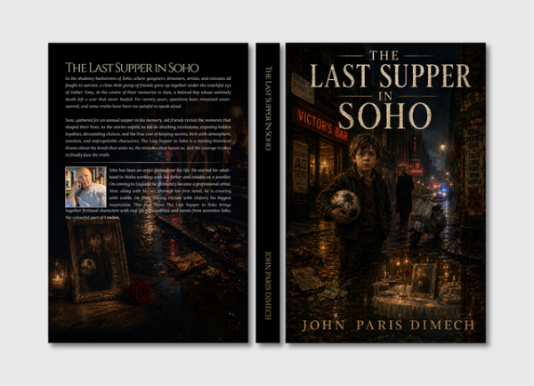 Artist John Paris Publishes Debut Novel The Last Supper In Soho