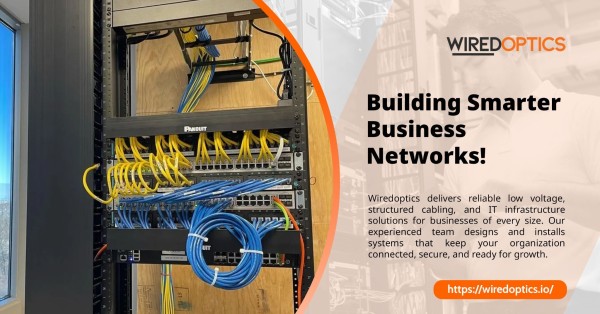 Wiredoptics Showcases Commercial Data Cabling Solutions for Businesses Across Tennessee and Kentucky