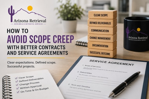 Keeping Projects on Track: How Clear Service Agreements Help Prevent Scope Creep