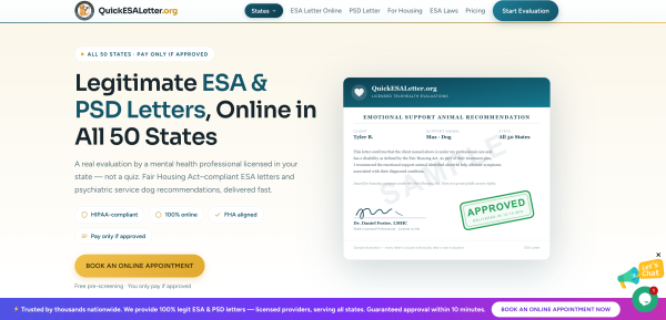 quick esa letter