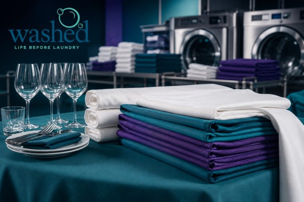 Washed Delivers Tablecloth Laundry Services to Chesapeake Restaurants