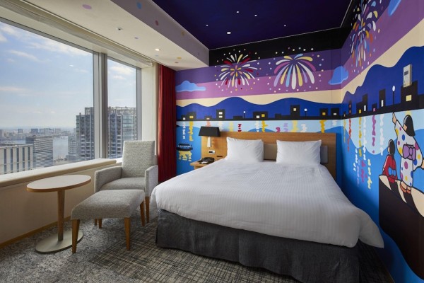Park Hotel Tokyo Unveils Ayairo’s Immersive Fireworks Artist Room