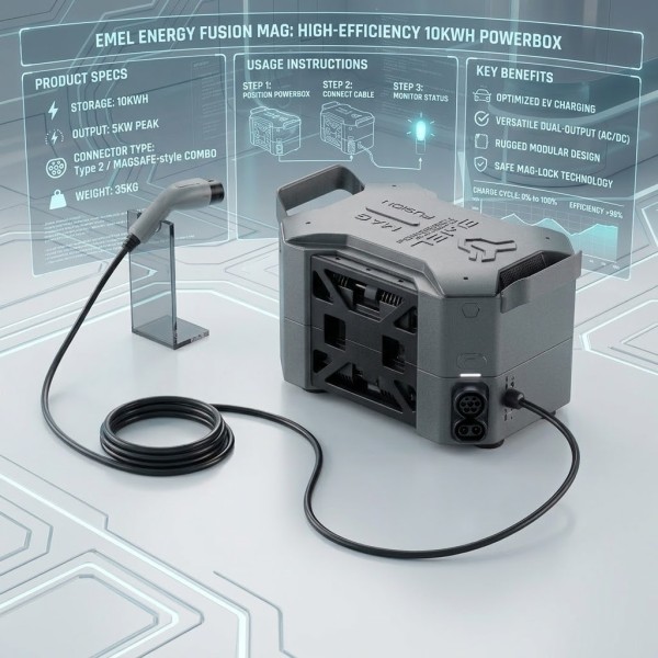 Emel Quantum Energy Inc. CEO Tonou A. Unveils 20kW Fusion Mag Generator From Pennsylvania Headquarters
