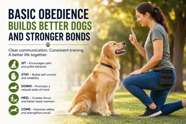 From Commands to Confidence: Why Obedience Training Matters for Every Dog