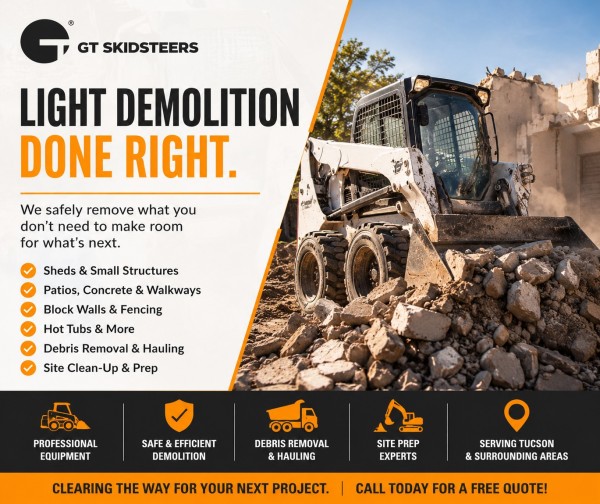 Clearing the Way: When Light Demolition Is the First Step in Your Property Project