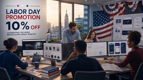 American Web Builders Announces 10 Percent Labor Day Discount on Every Service.