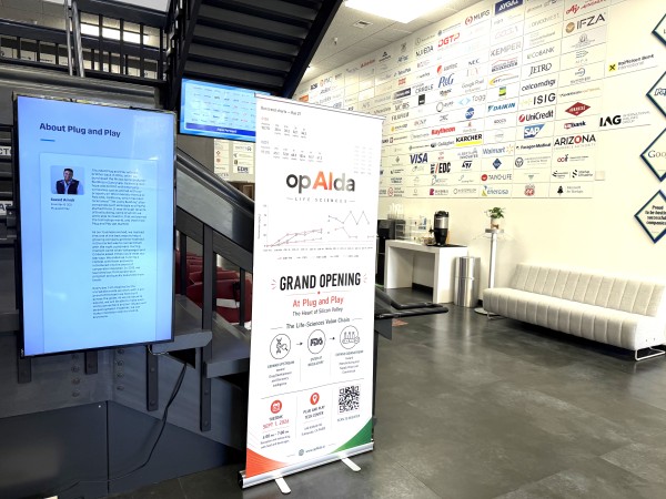 OpAIda Opens Office at Plug and Play, Unveiling AI Strategy Across the Life Sciences Value Chain
