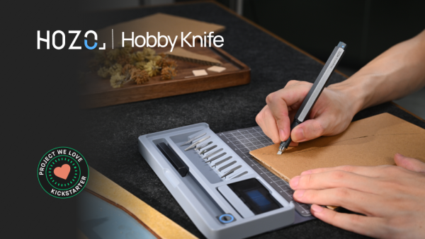 HOZO Announces the Launch of Hobby Knife on Kickstarter This October 13
