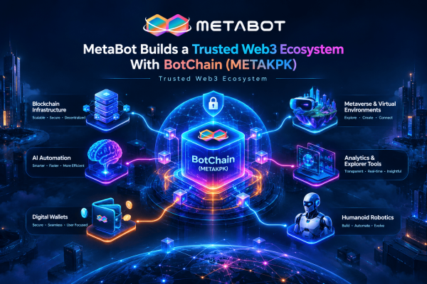 MetaBot Builds a Trusted Web3 Ecosystem With BotChain (METAKPK)