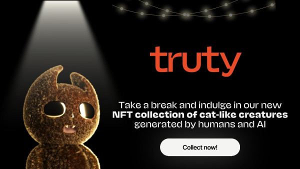 Truty.io launches unique NFT collection with original artwork and AI.