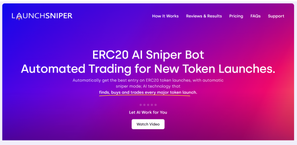 Elevate Your Cryptocurrency Trading with Launch Sniper Bot: The Cutting-Edge AI-Driven Solution