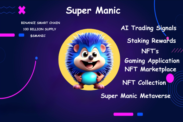 Super Manic Coin Launches Presale and Unveils Comprehensive Crypto Ecosystem