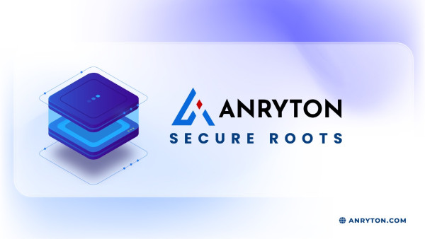 Anryton's distinctive logo representing innovation in biotechnology and blockchain technology