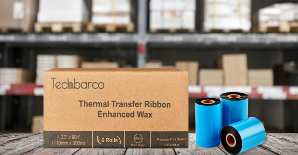 Elevate Barcode Printing and Labeling Processes with Techbarco’s Thermal Transfer Ribbons