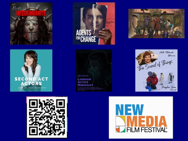 New Media Film Festival screens innovative podcasts that push the boundaries of story & creativity.