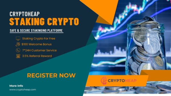 CryptoHeap Introduces Advanced Crypto Staking Platform with Diverse Plans and Robust Security