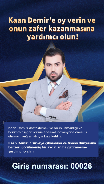 Professor Kaan Demir represents Türkiye in global competition, vote for him now