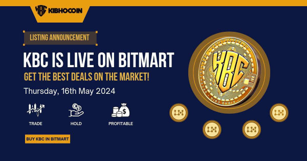 KIBHO Company Announces Landmark Launch of KBC Coin on BitMart Exchange