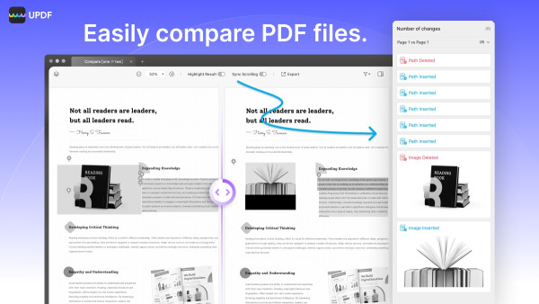 UPDF Empowers Users with New 'Compare PDF Files Features for Streamlined Document Comparisons