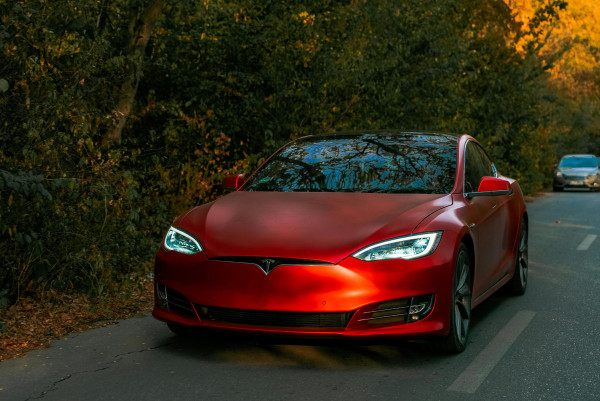 red tesla ppf silver spring